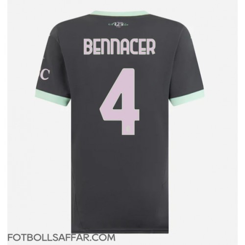 AC Milan Ismael Bennacer #4 Tredjeställ Dam 2024-25 Kortärmad